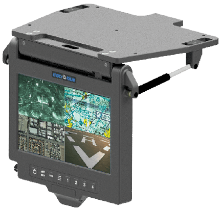 MB09W Stowable tactical display